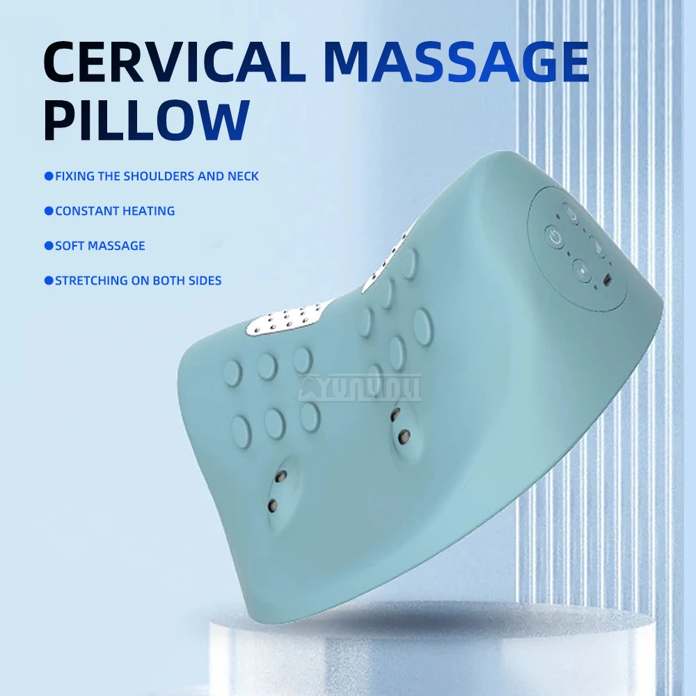 Multifunctional massage pillow portable car-mounted household electric kneading neck hot compress EMS pulse shoulder and neck ma
Multifunctional massage pillow portable car-mounted household electric kneading neck hot compress EMS pulse shoulder and neck ma