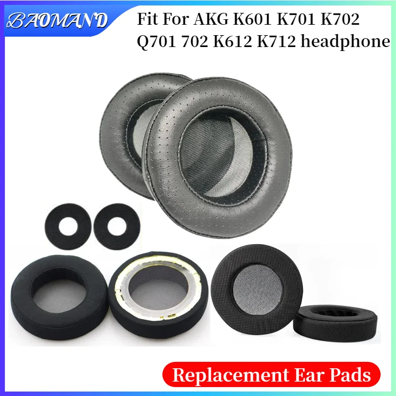 Ear pads for AKG K601 K701 K702 Q701 702 K612 K712 replacement Earpads Mesh cloth Memory Covers Sponge Soft Protein Accessories 
Ear pads for AKG K601 K701 K702 Q701 702 K612 K712 replacement Earpads Mesh cloth Memory Covers Sponge Soft Protein Accessories