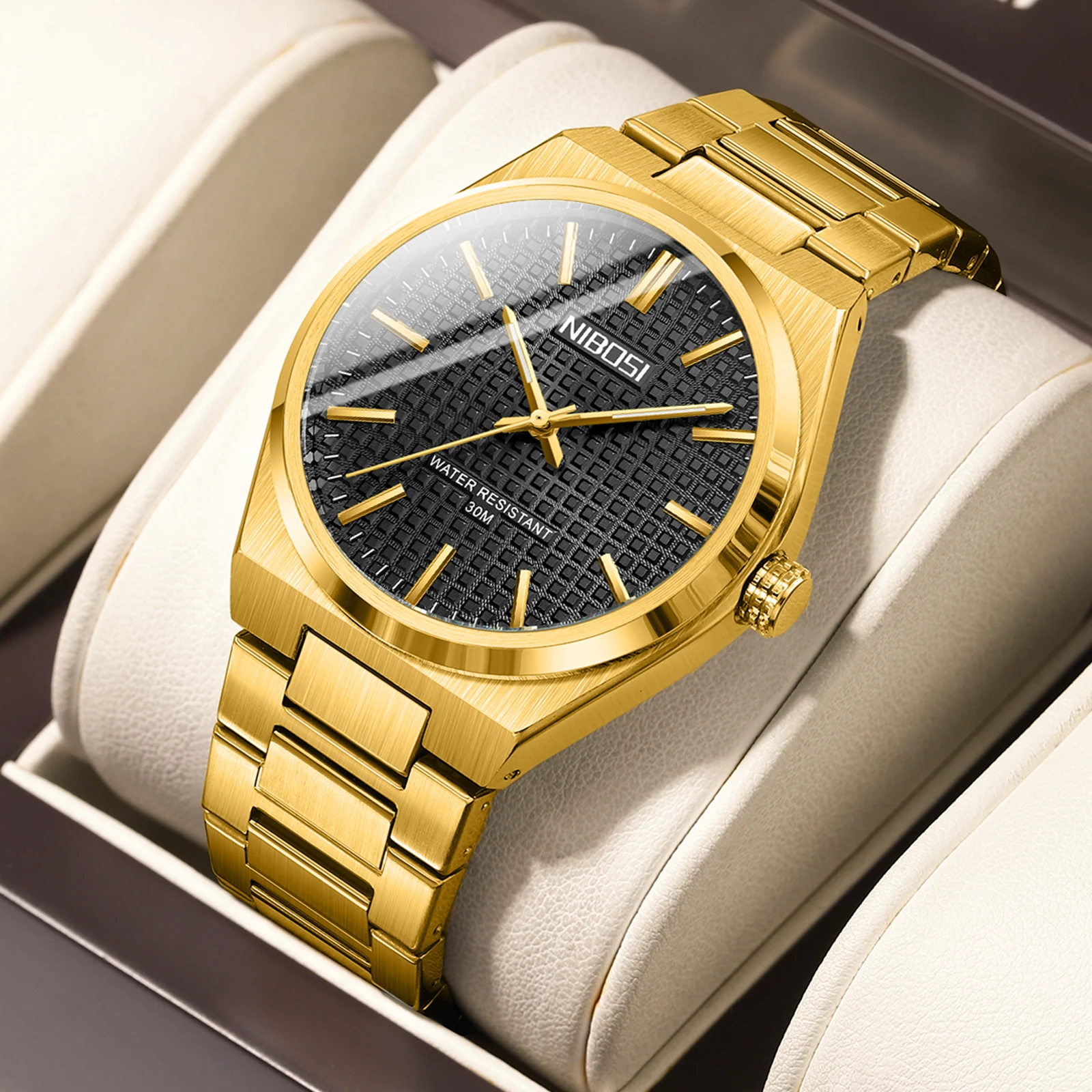 NIBOSI Analog Quartz Men Watches Top Brand Luxury Watches for Men Stainless Steel Military Waterproof Wristwatches Reloj Hombre
NIBOSI Analog Quartz Men Watches Top Brand Luxury Watches for Men Stainless Steel Military Waterproof Wristwatches Reloj Hombre