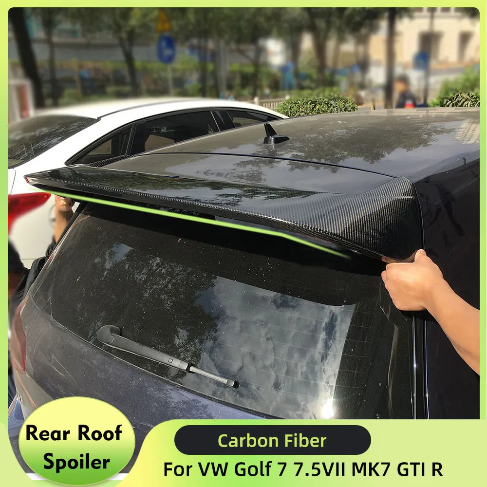 Carbon Fiber Rear Spoiler For Volkswagen VW Golf 7 VII MK7 GTI R 2014-2018 Roof Spoiler Wing Non for Golf 7 Standard & R Line
Carbon Fiber Rear Spoiler For Volkswagen VW Golf 7 VII MK7 GTI R 2014-2018 Roof Spoiler Wing Non for Golf 7 Standard & R Line