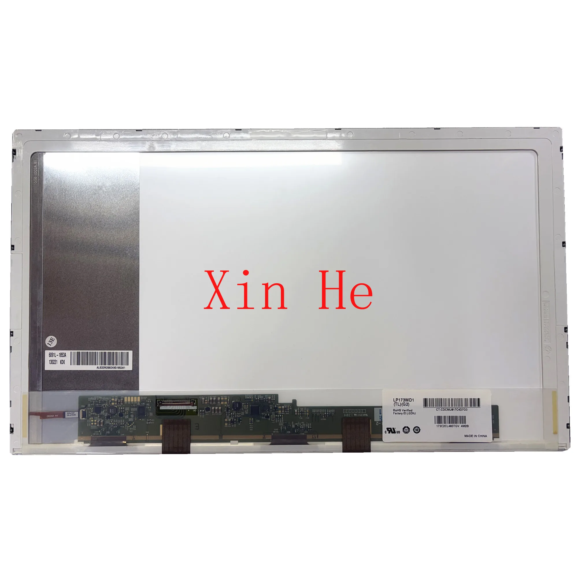 17.3'' LP173WD1-TLG2 LP173WD1-TLG1 TLN1 TLN2 N173FGE-LA3 L23 L21 L13 L12 LTN173KT01 LCD Screen 1600*900 40 Pins
17.3'' LP173WD1-TLG2 LP173WD1-TLG1 TLN1 TLN2 N173FGE-LA3 L23 L21 L13 L12 LTN173KT01 LCD Screen 1600*900 40 Pins