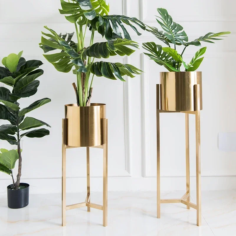 Light luxury electroplated gold flower rack, living room, TV cabinet, wall corner, green Luo flower pot, Hot sales
Light luxury electroplated gold flower rack, living room, TV cabinet, wall corner, green Luo flower pot, Hot sales