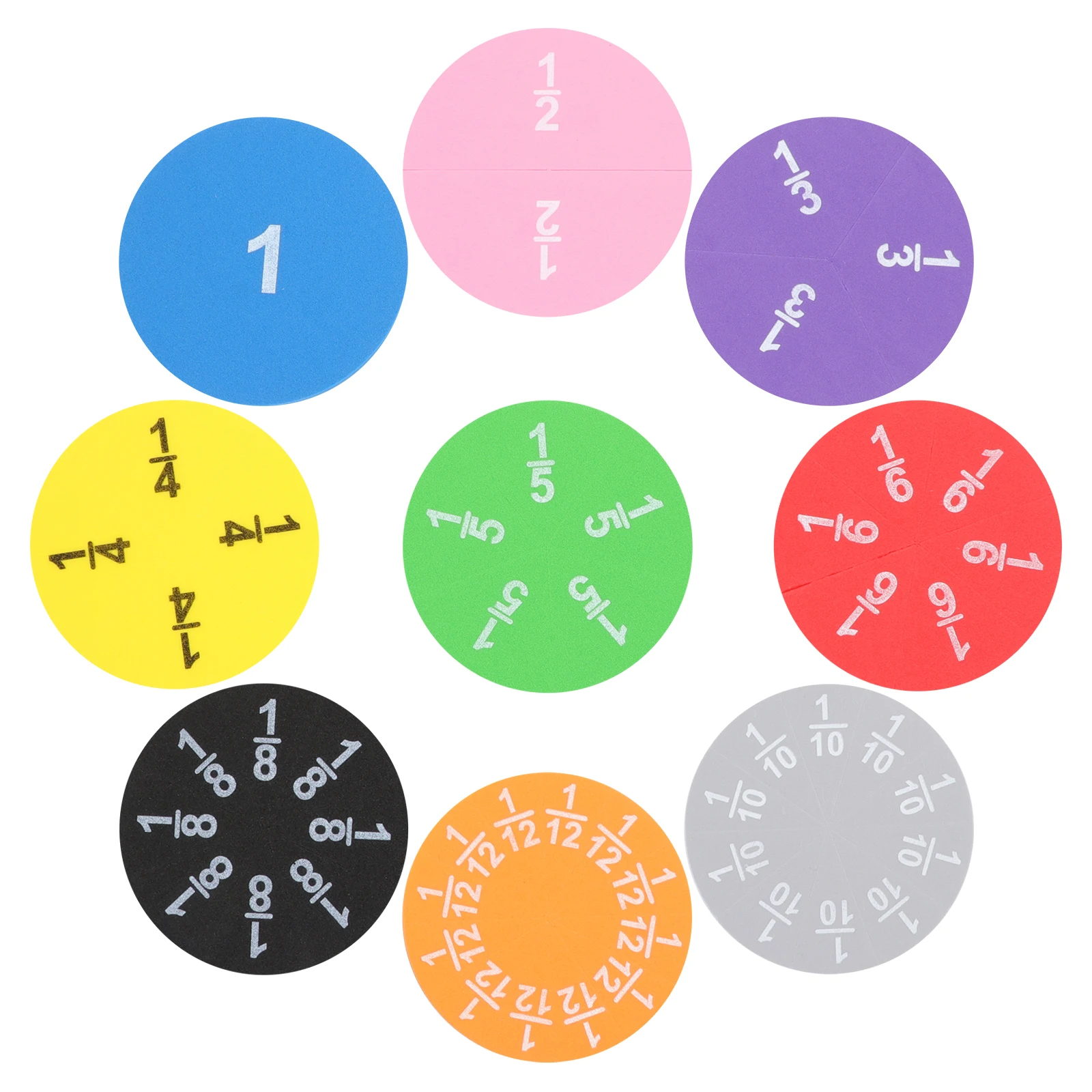 2 Sets Score Tablet Teaching Aids Tray Fraction Kits for Students Magnetic Eva Sponge Child
2 Sets Score Tablet Teaching Aids Tray Fraction Kits for Students Magnetic Eva Sponge Child