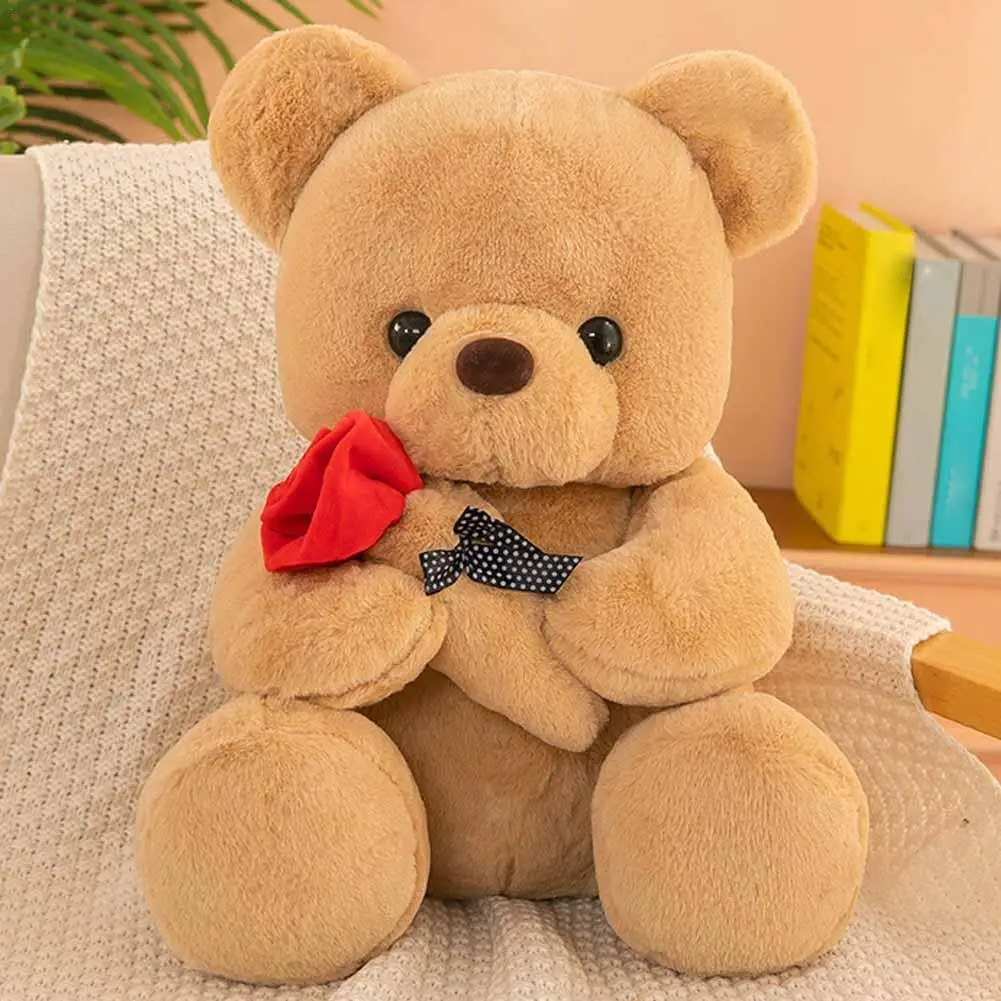 25cm Kawaii for Valentines Day Gift Teddy Bears Stuffed Animal Rose Bear Doll Valentine's Day Gift for Girlfriend
25cm Kawaii for Valentines Day Gift Teddy Bears Stuffed Animal Rose Bear Doll Valentine's Day Gift for Girlfriend
