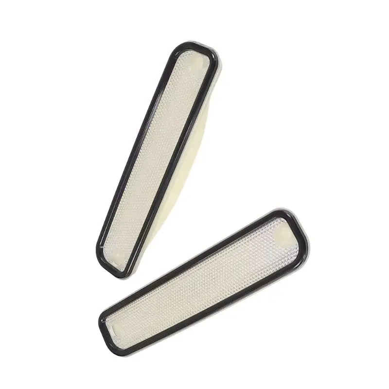 2 Pc Front Signal Side Marker Lights Pair Clear Lens With Black Trim For Chevy/gmc Pickup Truck 73-80 Best Value Car Parts
2 Pc Front Signal Side Marker Lights Pair Clear Lens With Black Trim For Chevy/gmc Pickup Truck 73-80 Best Value Car Parts