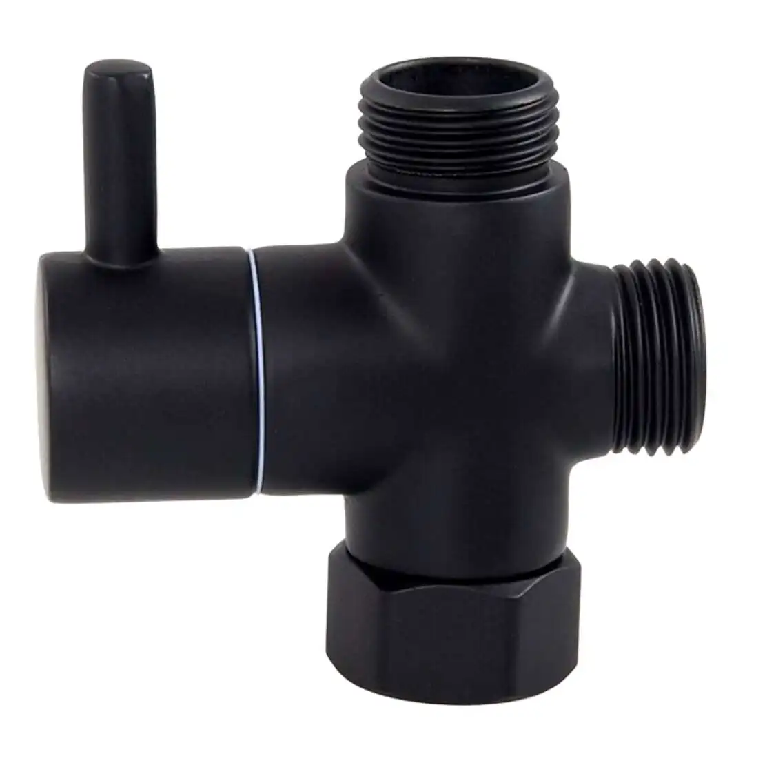 3-ходовой G7/8-дюймовый преобразователь насадки для душа с внутренней резьбой, Т-образный адаптер, латунный переключающий клапан, черный
3-ходовой G7/8-дюймовый преобразователь насадки для душа с внутренней резьбой, Т-образный адаптер, латунный переключающий клапан, черный