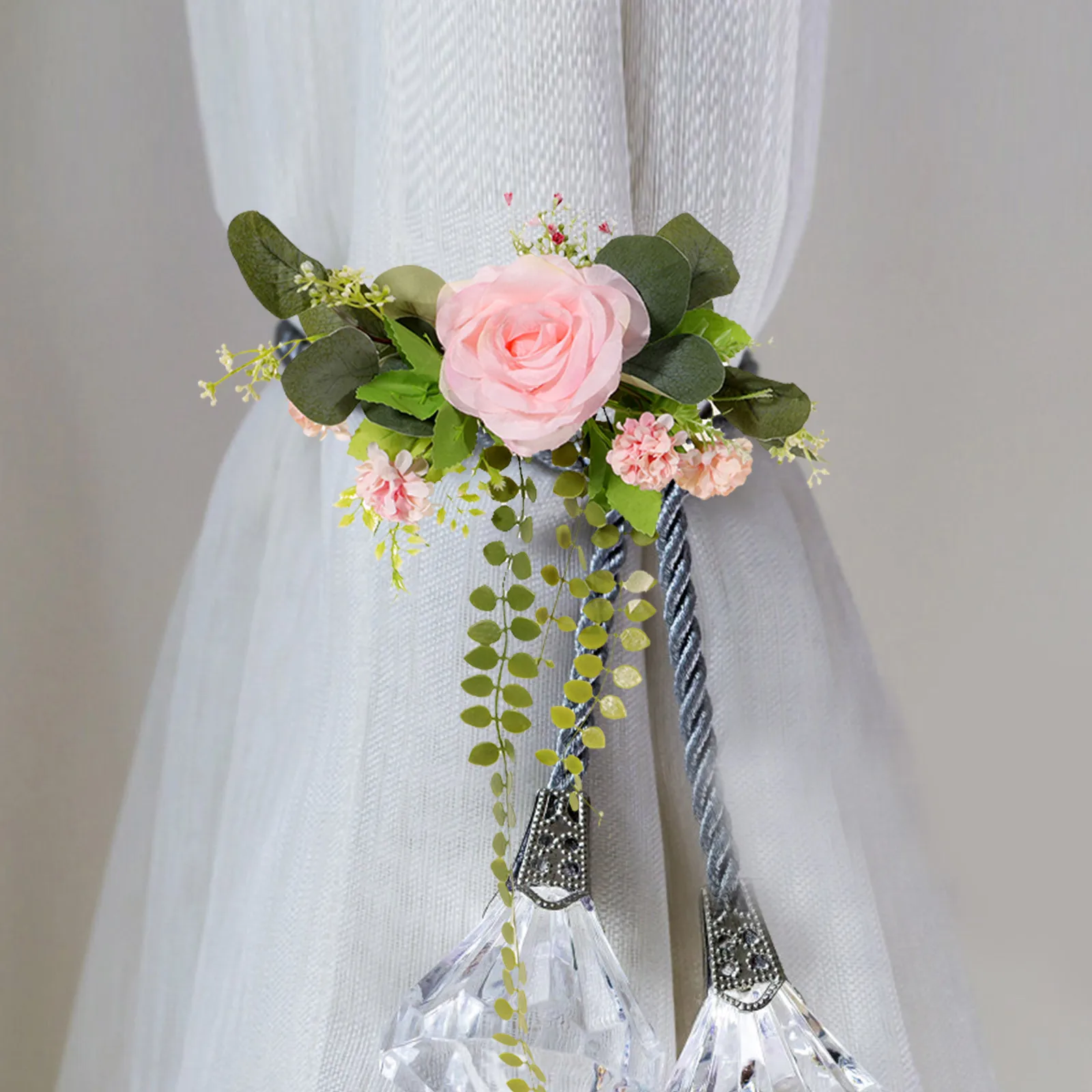 Flower Curtain Tieback Cloth Rope Decorative Holdback for Living Room Bedroom Kitchen Bathroom Window Accessories 
Flower Curtain Tieback Cloth Rope Decorative Holdback for Living Room Bedroom Kitchen Bathroom Window Accessories