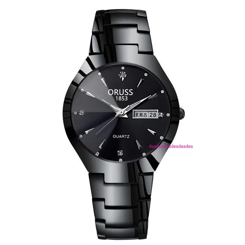 Men's luminous watch tungsten steel waterproof fashion student, couple watch men's calendar quartz watch
Men's luminous watch tungsten steel waterproof fashion student, couple watch men's calendar quartz watch