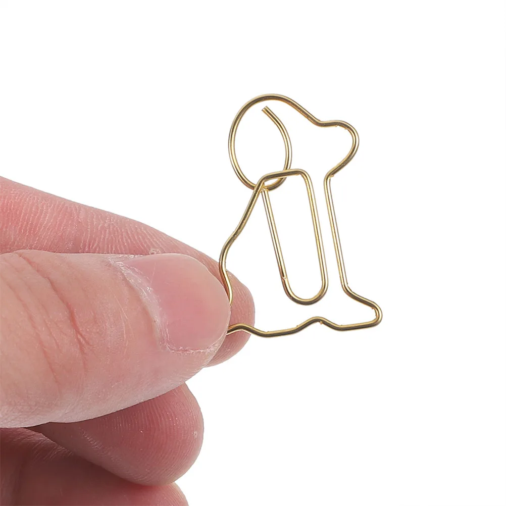 60 Pcs Cute Sitting Dog Shaped Metal Paper Clips Bookmarks Office Supplies Novelty Decorative Wire Clasps
60 Pcs Cute Sitting Dog Shaped Metal Paper Clips Bookmarks Office Supplies Novelty Decorative Wire Clasps