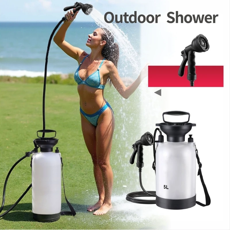 Strong ABS produced 5 Liter Hand Operated Garden Bathing Unit Portable Pressure Dispenser For Outdoor Activities 24BD
Strong ABS produced 5 Liter Hand Operated Garden Bathing Unit Portable Pressure Dispenser For Outdoor Activities 24BD
