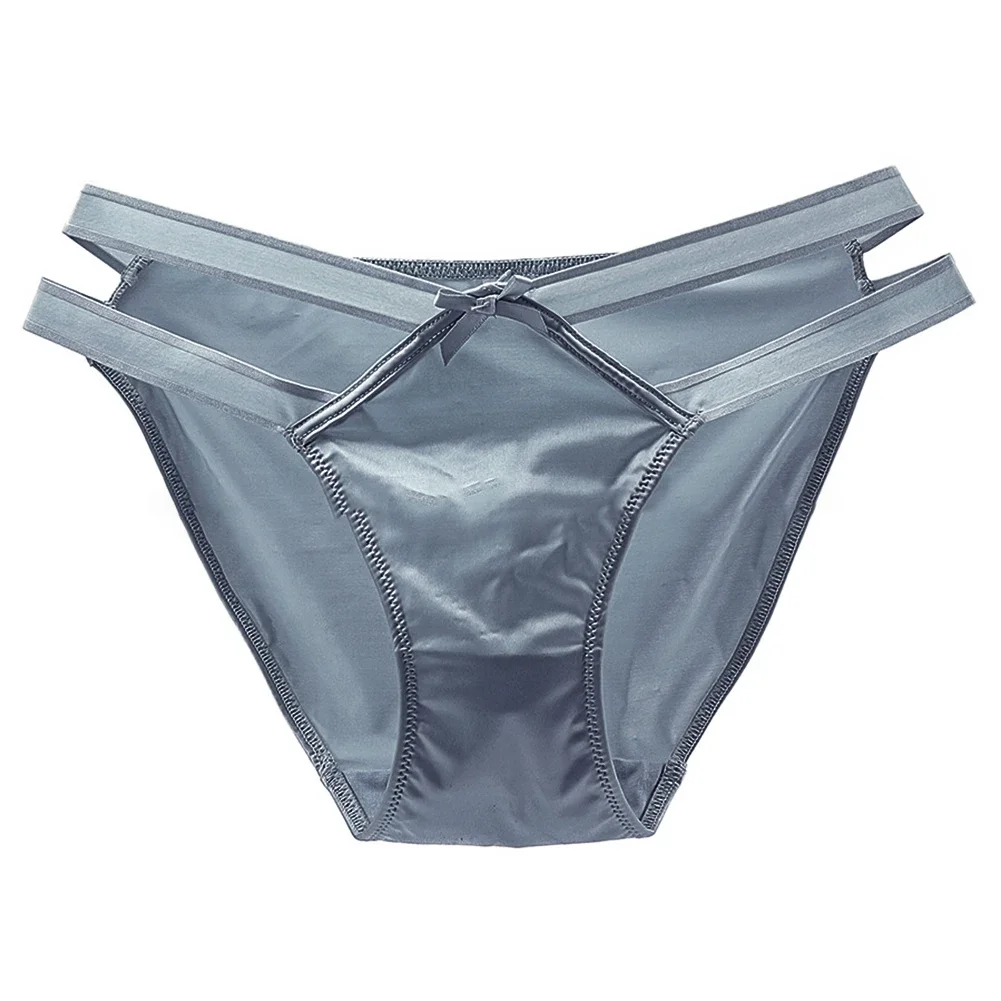 Women Low Waist Underwear Ladies Satin Silky Seamless Panties Knickers Briefs Skin Friendly Soft Underpants Bow Thong
Women Low Waist Underwear Ladies Satin Silky Seamless Panties Knickers Briefs Skin Friendly Soft Underpants Bow Thong