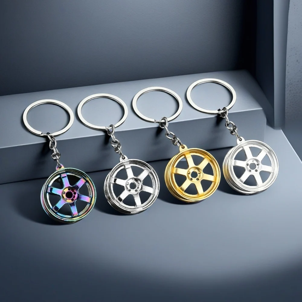 Car Wheel Rim Keychain Auto Parts Enthusiast Gift Metal Alloy Miniature Keyring Automotive Decor Car Show Accessories Vintage
Car Wheel Rim Keychain Auto Parts Enthusiast Gift Metal Alloy Miniature Keyring Automotive Decor Car Show Accessories Vintage