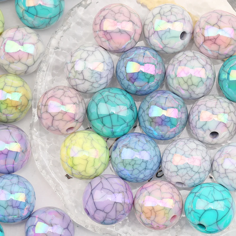 Cordial Design 100Pcs 16*16MM DIY Beads/Round Shape/Hand Made/Crack Aurora Effect/Acrylic Bead/Jewelry Findings & Components
Cordial Design 100Pcs 16*16MM DIY Beads/Round Shape/Hand Made/Crack Aurora Effect/Acrylic Bead/Jewelry Findings & Components