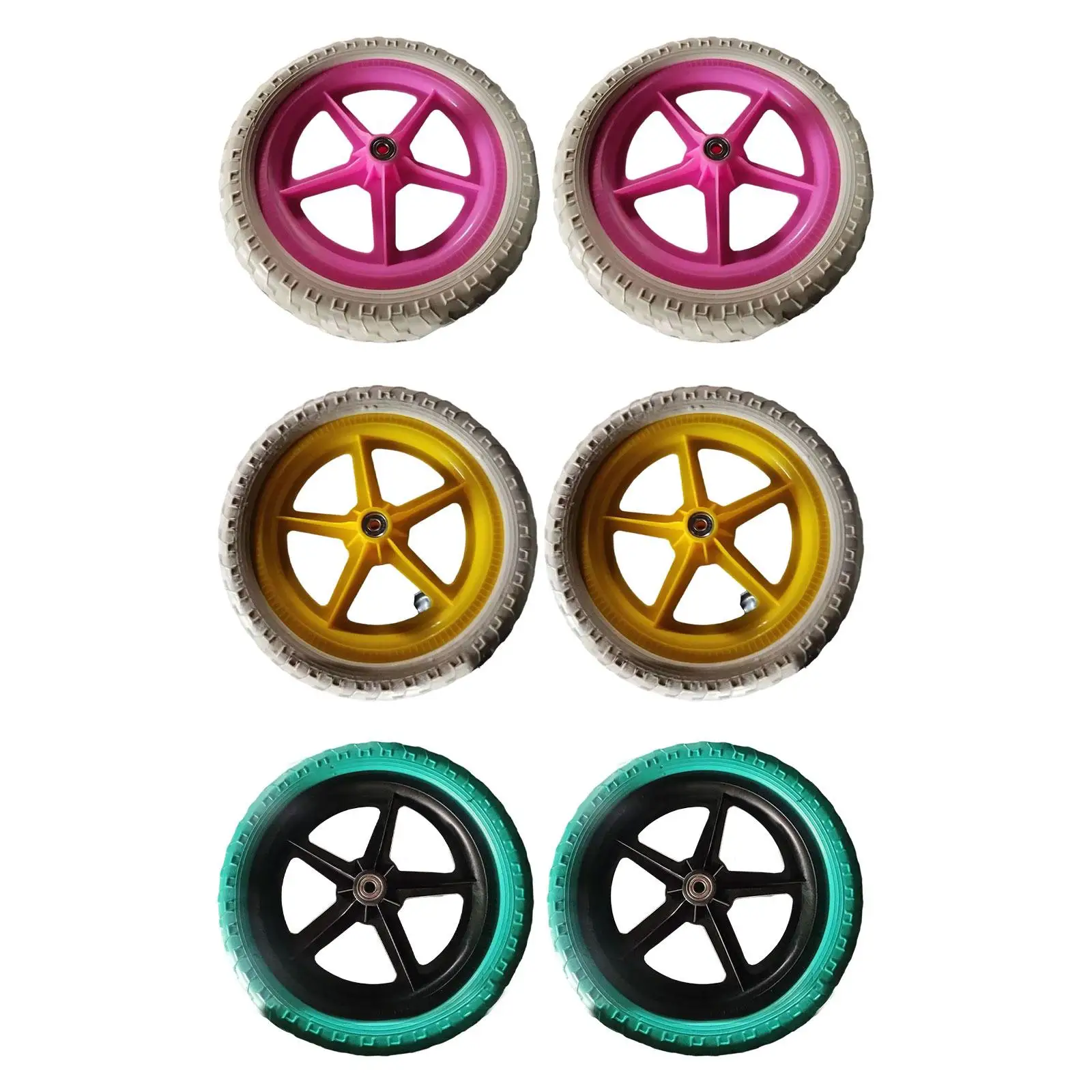1 Pair Balance Bike Replace Wheels Lightweight Bike Wheels Cycling Accessories Training Bicycle Tyre 27 cm Non Inflatable
1 Pair Balance Bike Replace Wheels Lightweight Bike Wheels Cycling Accessories Training Bicycle Tyre 27 cm Non Inflatable
