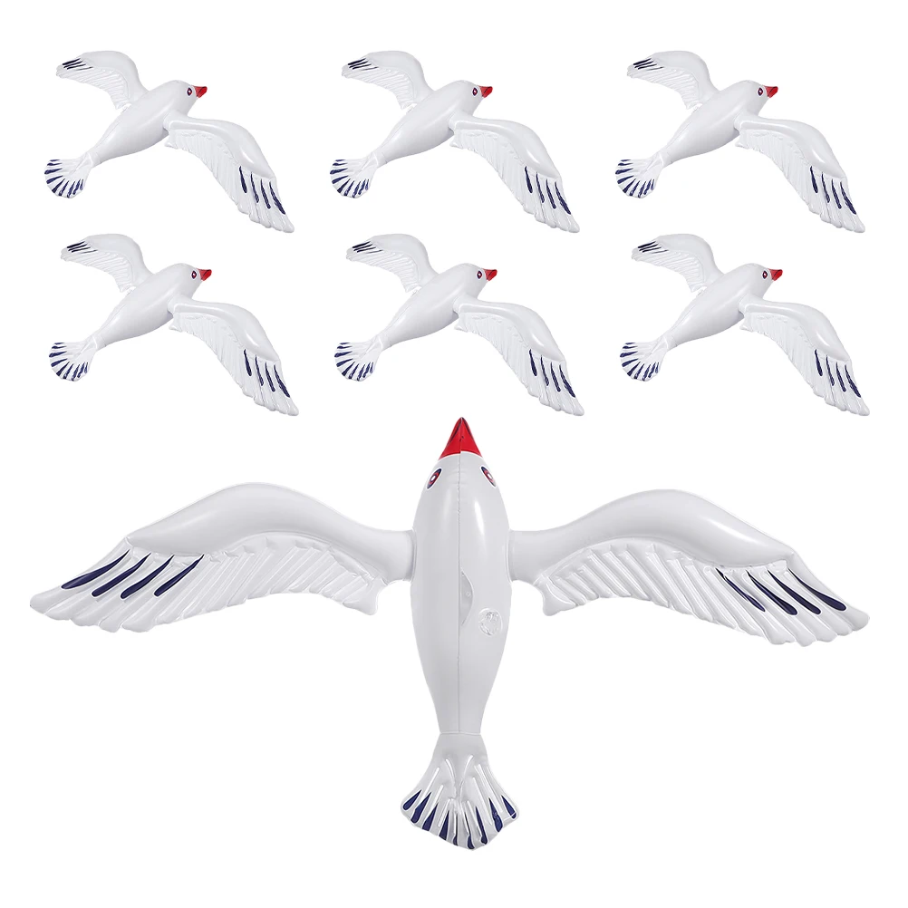 7 Pcs Inflatable Seagull Water Balloon Swimming Pool Beach Decorations Flying Bird Baby
7 Pcs Inflatable Seagull Water Balloon Swimming Pool Beach Decorations Flying Bird Baby