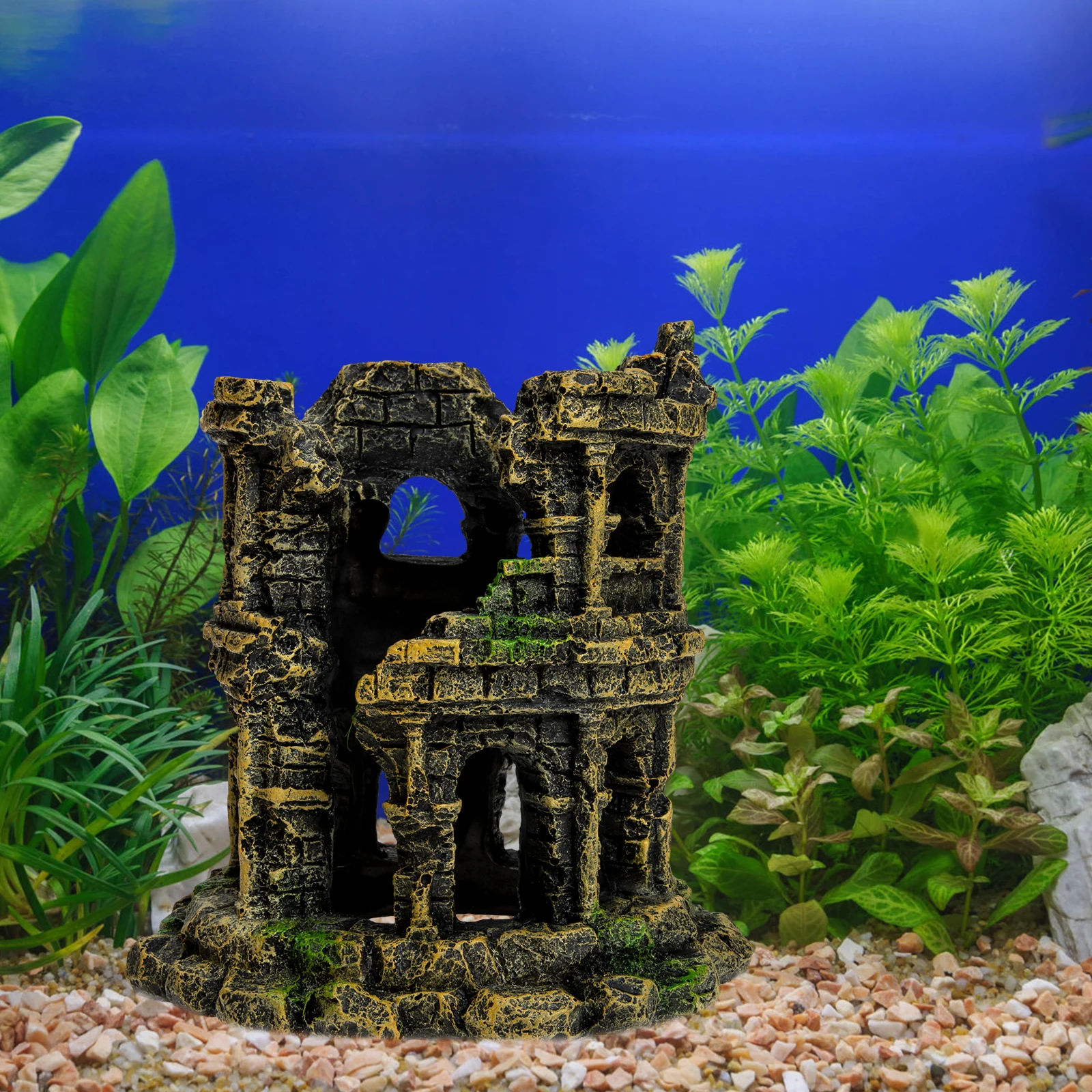 Simulated Roman Colosseum Resin Ornaments for Aquarium Landscape Vintage Decoration Fish Tank Hideout Underwater Craft
Simulated Roman Colosseum Resin Ornaments for Aquarium Landscape Vintage Decoration Fish Tank Hideout Underwater Craft