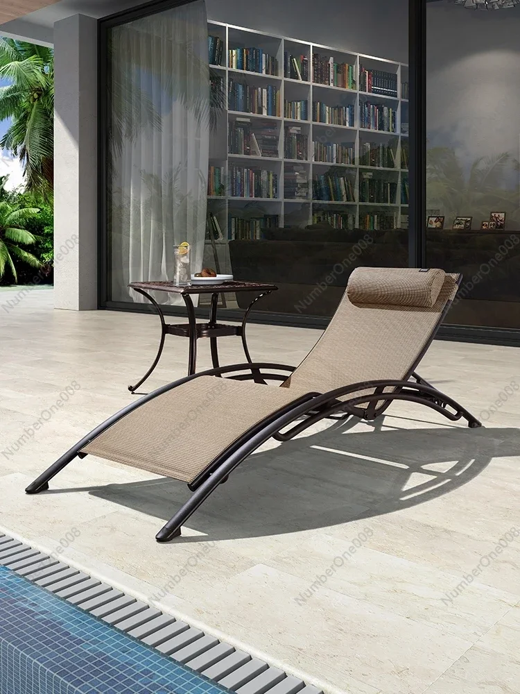 Beach Chair Outdoor Lounge Swimming Pool Waterproof Recliner Balcony Courtyard Leisure Swimming Pool Lying Bed Mesh Nap Recliner
Beach Chair Outdoor Lounge Swimming Pool Waterproof Recliner Balcony Courtyard Leisure Swimming Pool Lying Bed Mesh Nap Recliner