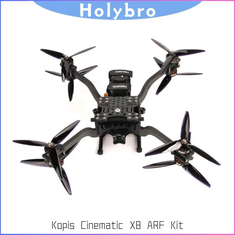 Holybro Kopis Cinematic X8 8inch 396mm FPV Frame ARF Kit W/ T-Motor F90 KV1300 Brushless Motor Gemfan 7040 3-Blade Propellers
Holybro Kopis Cinematic X8 8inch 396mm FPV Frame ARF Kit W/ T-Motor F90 KV1300 Brushless Motor Gemfan 7040 3-Blade Propellers