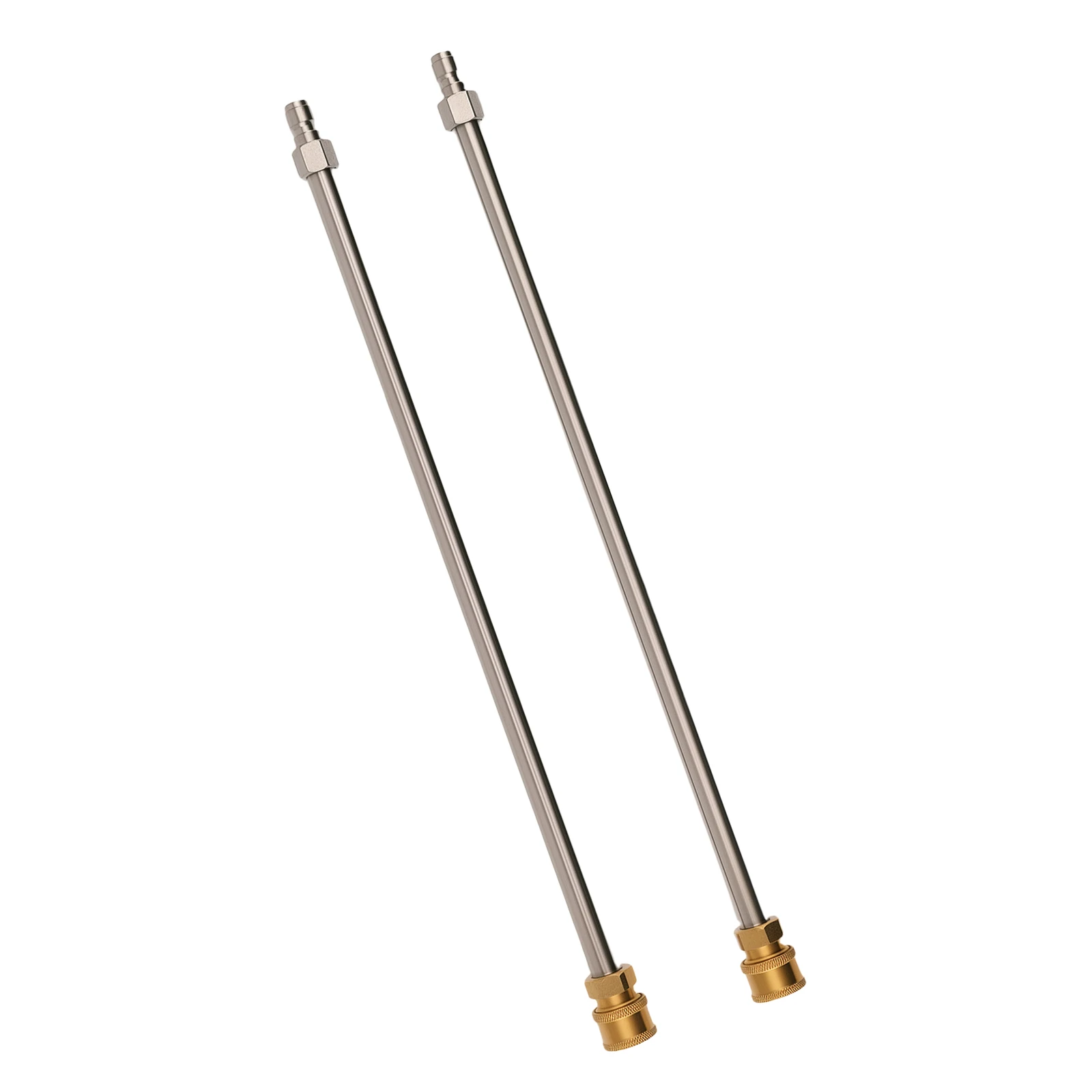 16" Stainless Steel Extension Lance for Pressure Washer Cleaning 4000PSI 2PC
16" Stainless Steel Extension Lance for Pressure Washer Cleaning 4000PSI 2PC