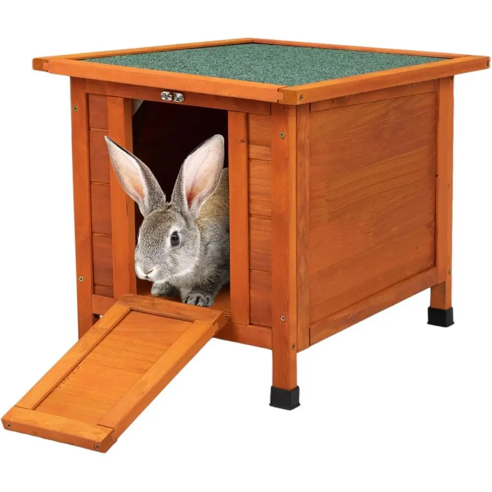 Weatherproof Outdoor Cat House, Wooden Rabbit Hutch, and Chicken Coops with Elevated Floor for Cats, Bunnies, Guinea Pigs, and D
Weatherproof Outdoor Cat House, Wooden Rabbit Hutch, and Chicken Coops with Elevated Floor for Cats, Bunnies, Guinea Pigs, and D