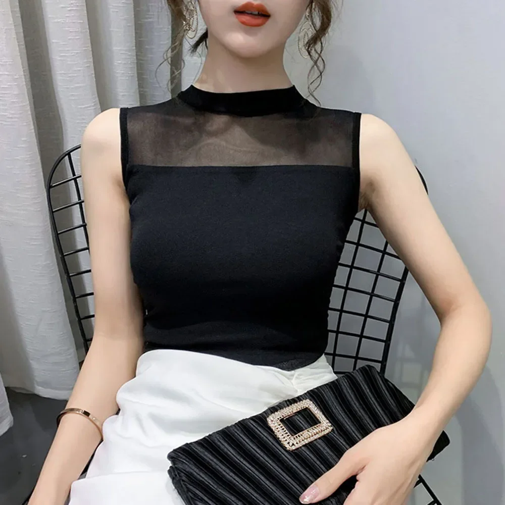 Summer Solid Bottoming Sexy Tank Tops Women Sleeveless Vest Female Elasticity Solid Slim Pullover 2025
Summer Solid Bottoming Sexy Tank Tops Women Sleeveless Vest Female Elasticity Solid Slim Pullover 2025