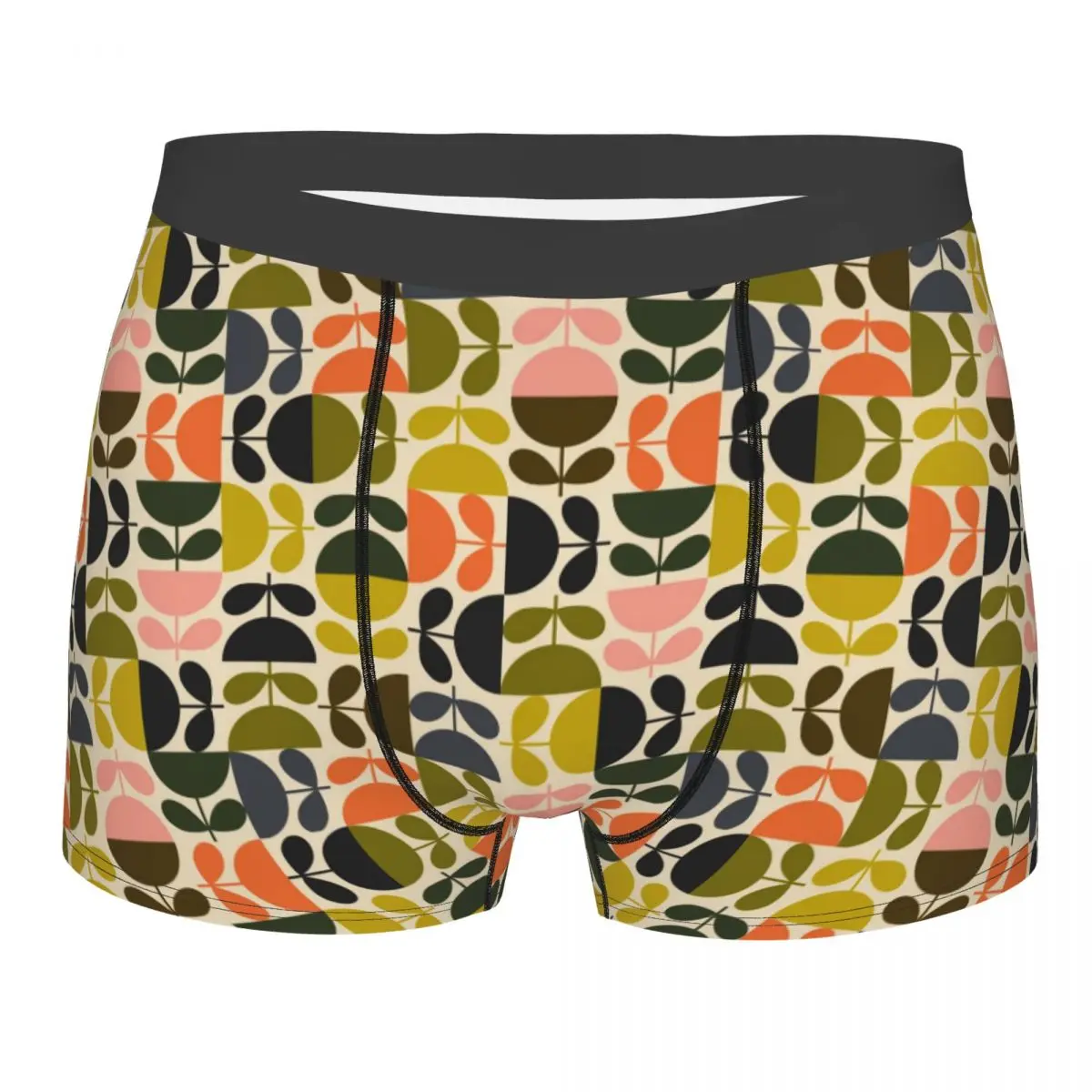 Мужское модное нижнее белье Orla Kiely со скандинавскими цветами на заказ, трусы-боксеры, дышащие шорты, трусы, трусы 
Мужское модное нижнее белье Orla Kiely со скандинавскими цветами на заказ, трусы-боксеры, дышащие шорты, трусы, трусы