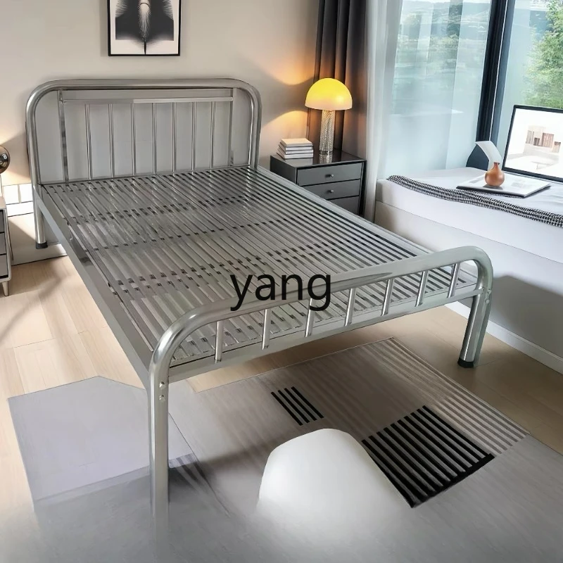 LTT stainless steel bed thickened silent environmental protection steel frame bed simple iron frame bed
LTT stainless steel bed thickened silent environmental protection steel frame bed simple iron frame bed