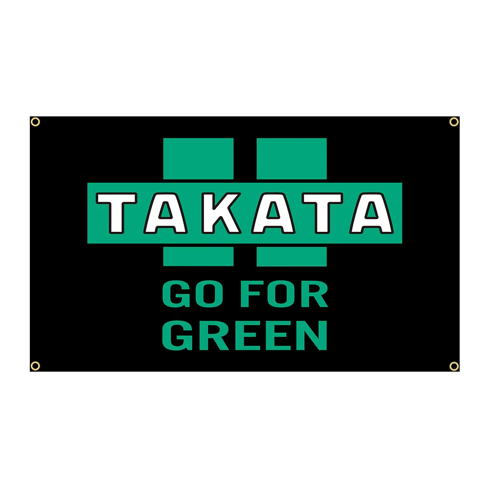 90x150cm Takatas Go For Green Flag Polyester Printed Garage or Outdoor Decoration Banner Tapestry
90x150cm Takatas Go For Green Flag Polyester Printed Garage or Outdoor Decoration Banner Tapestry