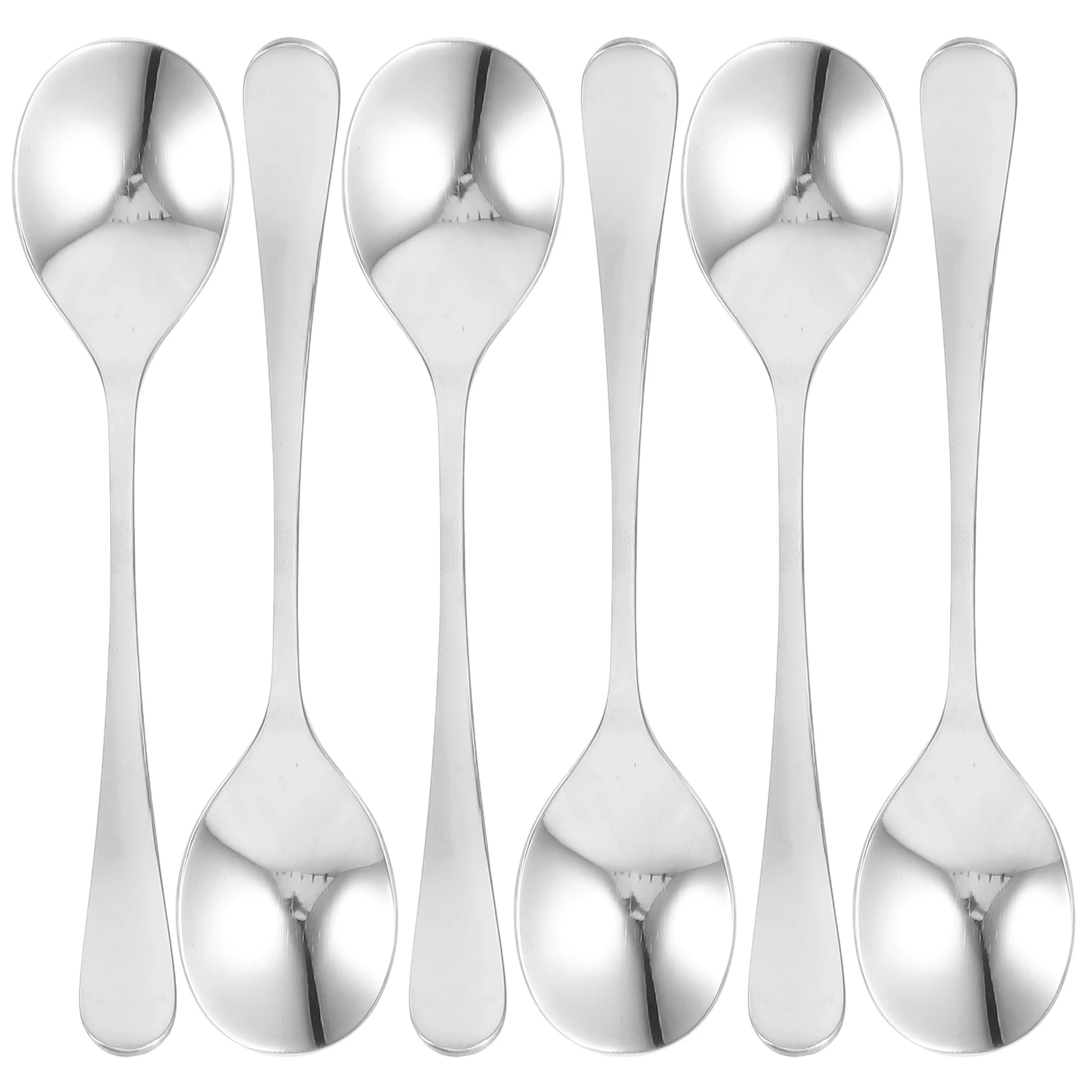 6PCS Stainless Soup Spoons Soup Spoon Tea Coffee Stirring Robust Secure Versatile Metal Tableware
6PCS Stainless Soup Spoons Soup Spoon Tea Coffee Stirring Robust Secure Versatile Metal Tableware