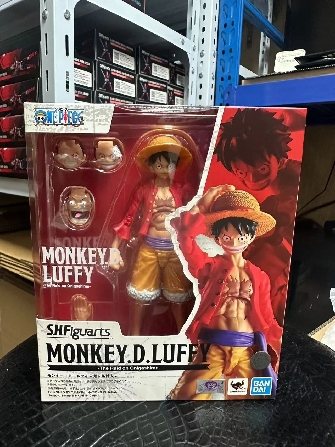 Bandai SHF One Piece Monkey D Luffy Straw Hat To Fight The Ghost Island Can Be Done By Hand
Bandai SHF One Piece Monkey D Luffy Straw Hat To Fight The Ghost Island Can Be Done By Hand