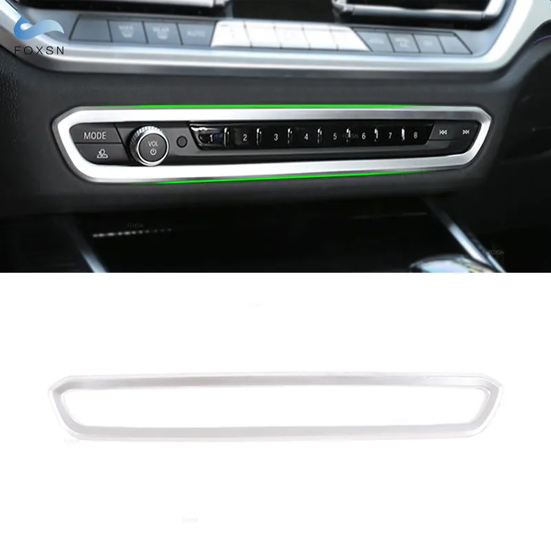 Для BMW 3 серии G20 G28 2020 ABS Хромированная Автомобильная интерьерная центральная консоль панель Регулировка громкости Защитная отделка
Для BMW 3 серии G20 G28 2020 ABS Хромированная Автомобильная интерьерная центральная консоль панель Регулировка громкости Защитная отделка