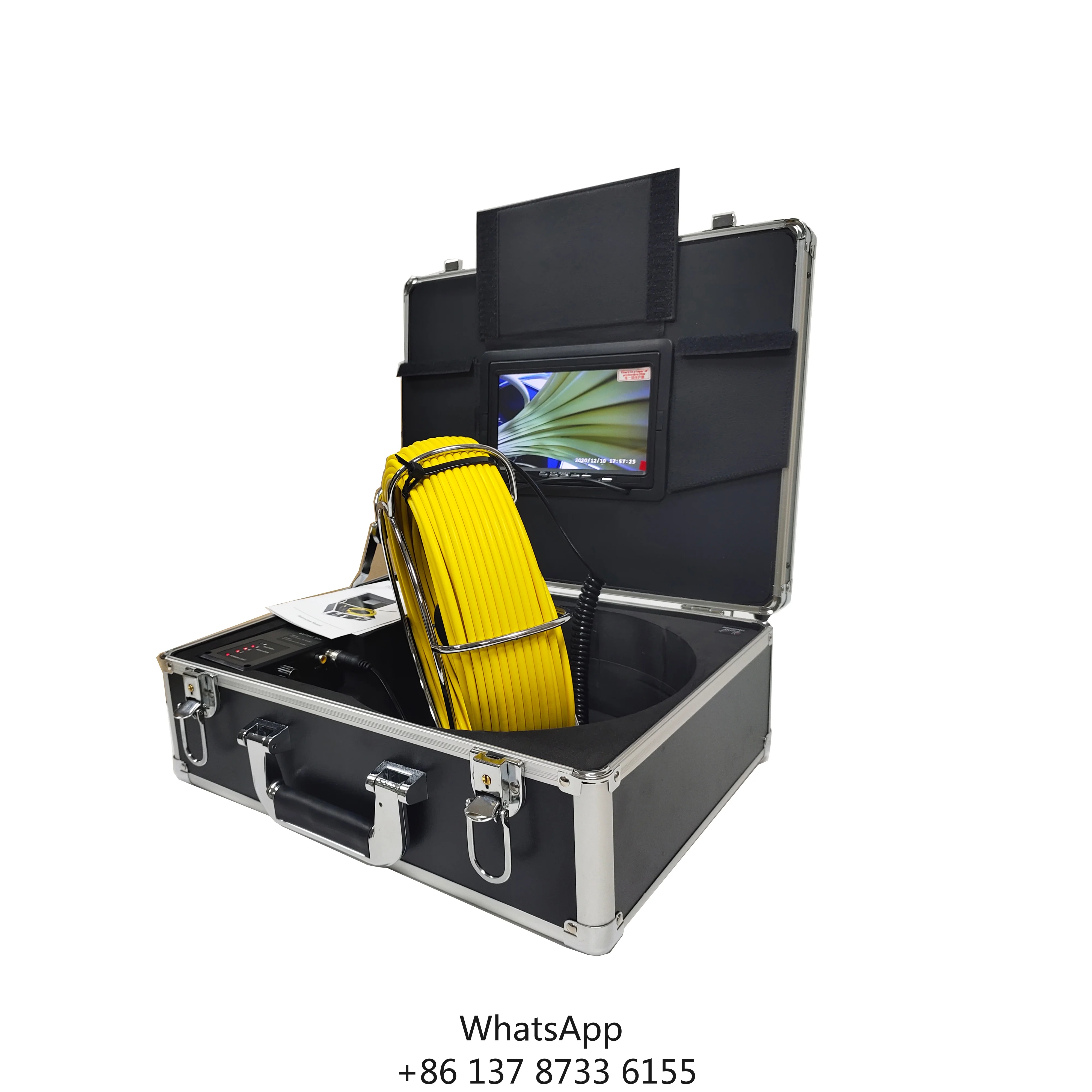 20M To 50M Fibreglass Tube Sewer Pipe Inspection Camera, 7Inch Display Pipe Camera With 23MM Lens For Underground Drainage
20M To 50M Fibreglass Tube Sewer Pipe Inspection Camera, 7Inch Display Pipe Camera With 23MM Lens For Underground Drainage