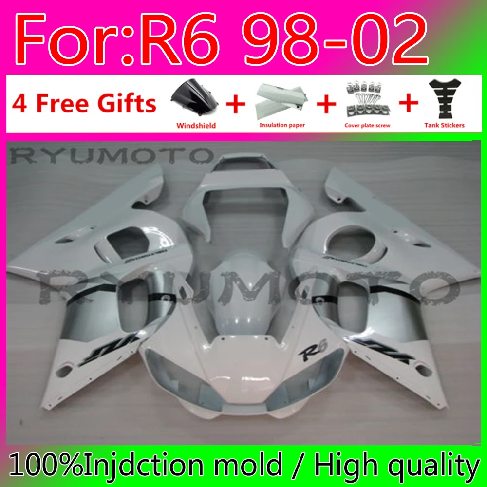 Motorcycle Injection whole ABS Fairing Bodywork For Yamaha YZF R6 1999 2000 2001 2002 Fairings
Motorcycle Injection whole ABS Fairing Bodywork For Yamaha YZF R6 1999 2000 2001 2002 Fairings