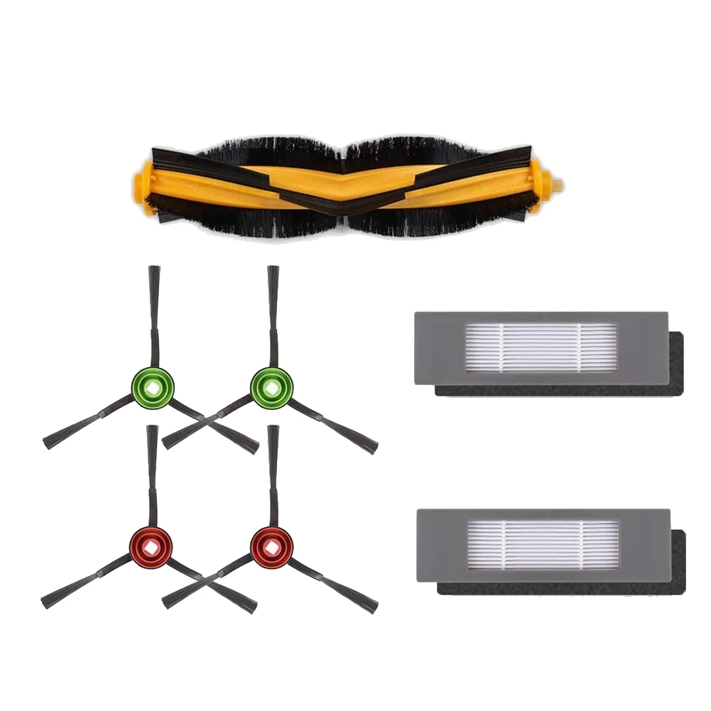 Набор из 7 предметов: роликовая щетка, боковая щетка, HEPA-фильтр для робота-пылесоса Ecovacs DEEBOT OZMO T8 N8pro T9AIVI
Набор из 7 предметов: роликовая щетка, боковая щетка, HEPA-фильтр для робота-пылесоса Ecovacs DEEBOT OZMO T8 N8pro T9AIVI