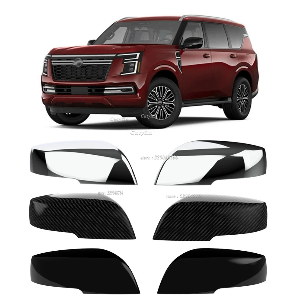 For Nissan Armada Y63 2025 2026 ABS Black Car Rearview Side Mirror Cover Wing Cap Exterior Door Housing Shell Trim accessories
For Nissan Armada Y63 2025 2026 ABS Black Car Rearview Side Mirror Cover Wing Cap Exterior Door Housing Shell Trim accessories