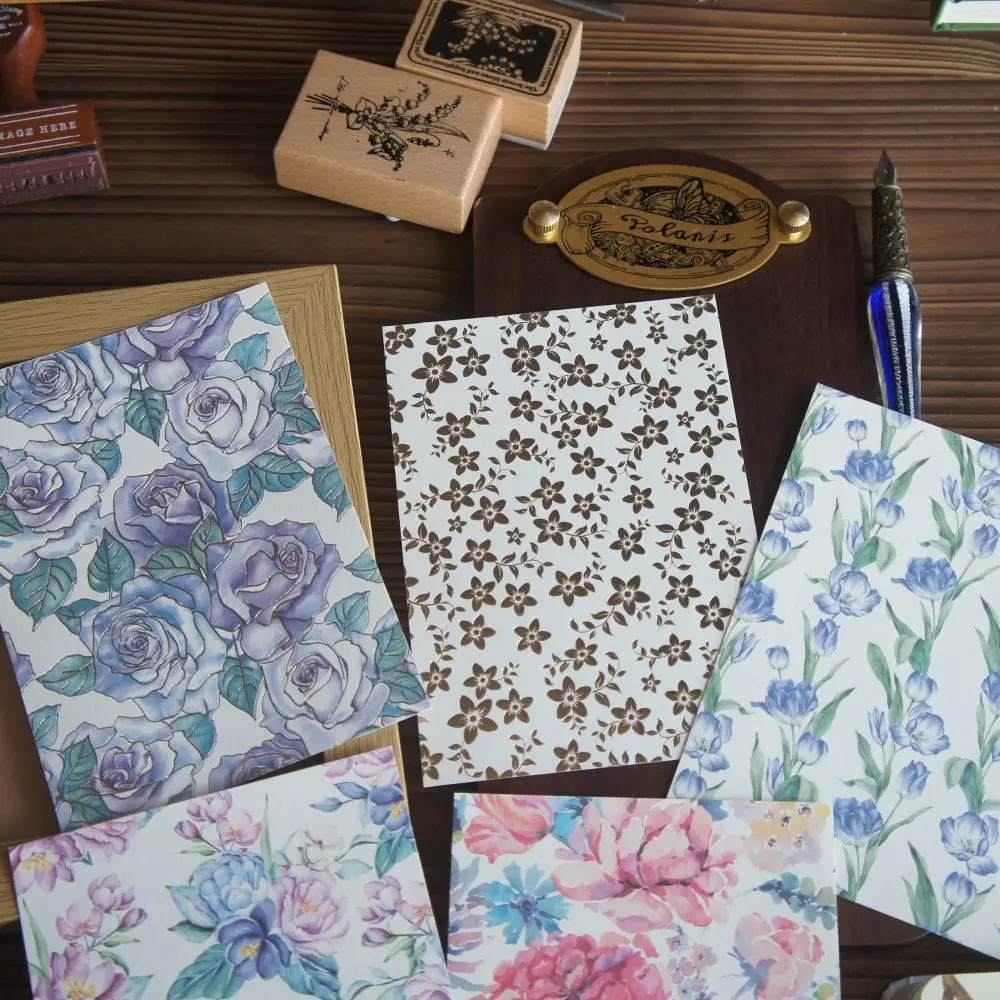 20 Sheet Sticker and Paper Set Flower Background Design Gift Tag Gift Decoration Scrapbooking DIY Paper
20 Sheet Sticker and Paper Set Flower Background Design Gift Tag Gift Decoration Scrapbooking DIY Paper