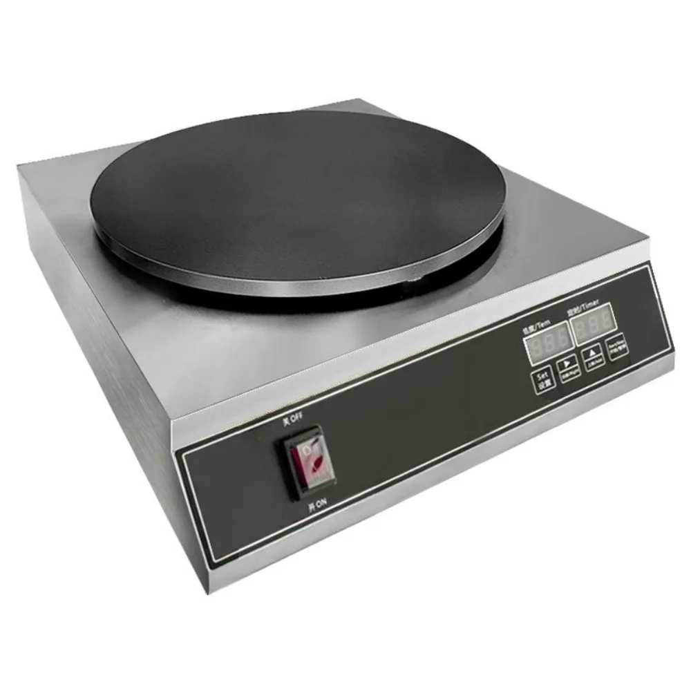 Wholesale Commercial Electric Crepe Pancake Machine Digital Temp Control Stainless Steel For Restaurant Food Stall Use
Wholesale Commercial Electric Crepe Pancake Machine Digital Temp Control Stainless Steel For Restaurant Food Stall Use