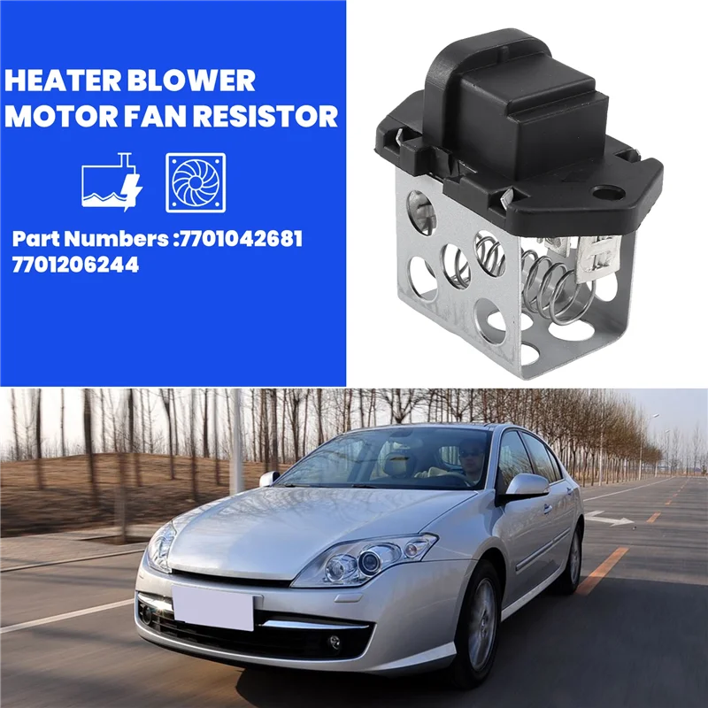 Точный резистор вентилятора двигателя нагревателя HAVC для Renault Megane I Laguna I Nissan Dacia Logan Sandero 7701042681
Точный резистор вентилятора двигателя нагревателя HAVC для Renault Megane I Laguna I Nissan Dacia Logan Sandero 7701042681