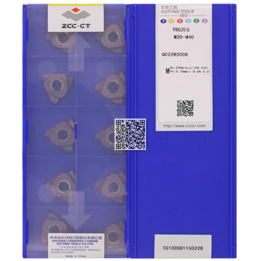 QC22R100R YBG205/QC22R150R YBG205/QC22R200R YBG205/QC22R300R YBG205/QC22R400R YBG205 ZCC.CT карбидные вставки с ЧПУ 10 шт./коробка
QC22R100R YBG205/QC22R150R YBG205/QC22R200R YBG205/QC22R300R YBG205/QC22R400R YBG205 ZCC.CT карбидные вставки с ЧПУ 10 шт./коробка