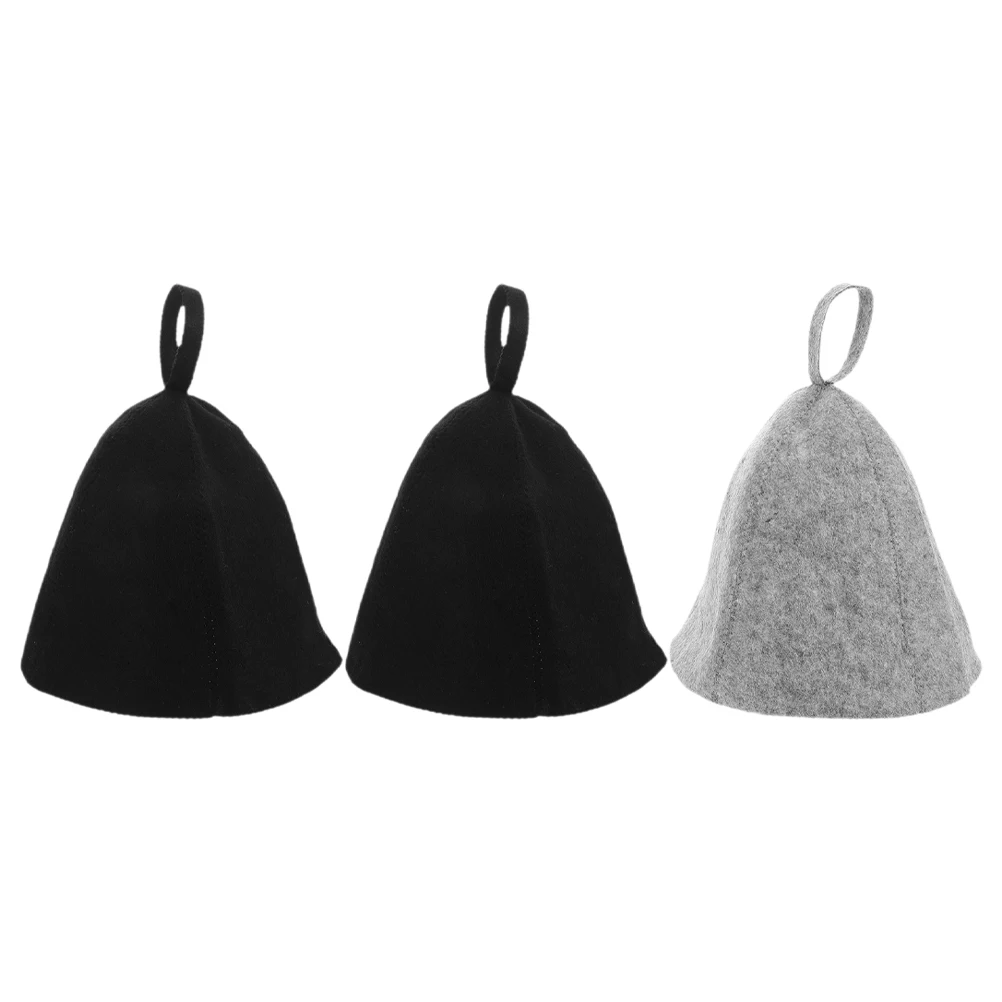 3 Pcs Dry Hair Cap Banya Sauna Perspiration Headgear Felt Shower Caps Cloth Hat Miss
3 Pcs Dry Hair Cap Banya Sauna Perspiration Headgear Felt Shower Caps Cloth Hat Miss