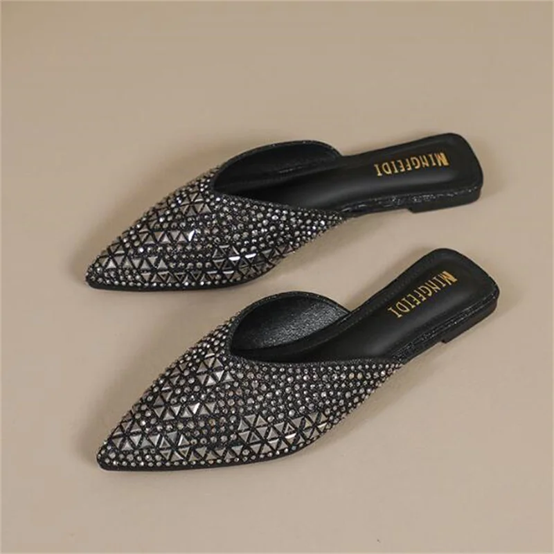 New luxury women's shoes with artificial diamonds in 2025, comfortable Muller casual beach fashionable women's shoes
New luxury women's shoes with artificial diamonds in 2025, comfortable Muller casual beach fashionable women's shoes