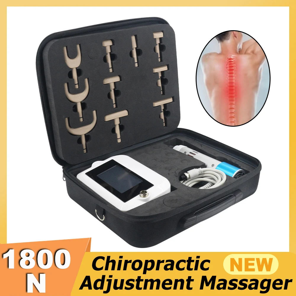 1800N Professional Electric Chiropractic Adjusting Tools Vertebra Pain Relief Massage Body Relaxation Spinal Correction Gun
1800N Professional Electric Chiropractic Adjusting Tools Vertebra Pain Relief Massage Body Relaxation Spinal Correction Gun