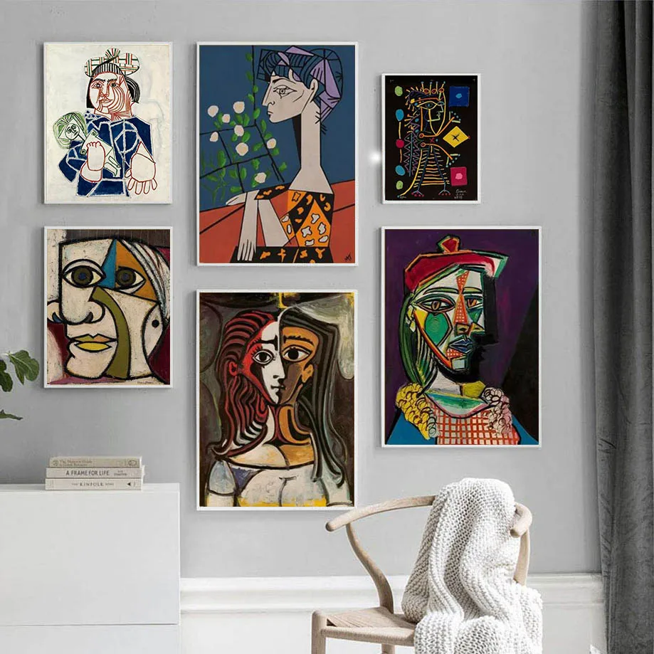 Picasso Famous Painting Jacqueline and Flowers Canvas Posters Prints Classic Retro Wall Art Pictures for Living Room Home Decor
Picasso Famous Painting Jacqueline and Flowers Canvas Posters Prints Classic Retro Wall Art Pictures for Living Room Home Decor