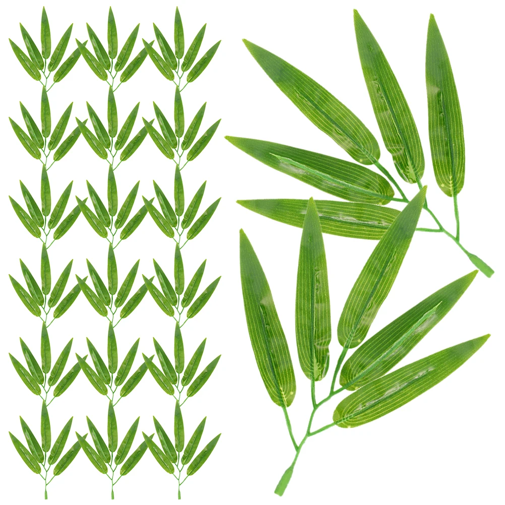 30 Pcs Artificial Bamboo Leaves Decoration Indoor Fake Leaf Stems Crafts Reusable Green Home Garden Party Cake Wreath s
30 Pcs Artificial Bamboo Leaves Decoration Indoor Fake Leaf Stems Crafts Reusable Green Home Garden Party Cake Wreath s
