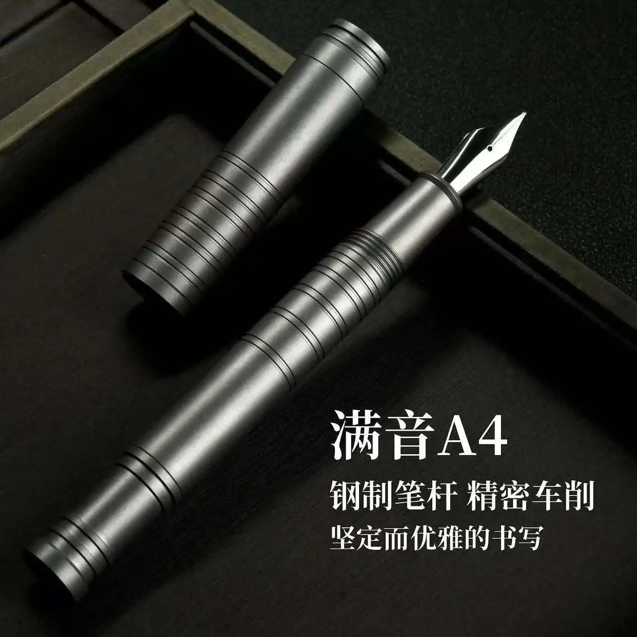 Manyin A4 Luxury Fountain Pen With A Steel Holder , Smooth Handwriting Metal Fountain Pen
Manyin A4 Luxury Fountain Pen With A Steel Holder , Smooth Handwriting Metal Fountain Pen