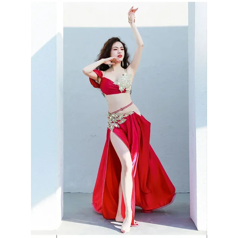 New Belly Dance Performance Set Light Luxury Oriental Dance Team Performance Competition Set Women's Belly Dance Set
New Belly Dance Performance Set Light Luxury Oriental Dance Team Performance Competition Set Women's Belly Dance Set