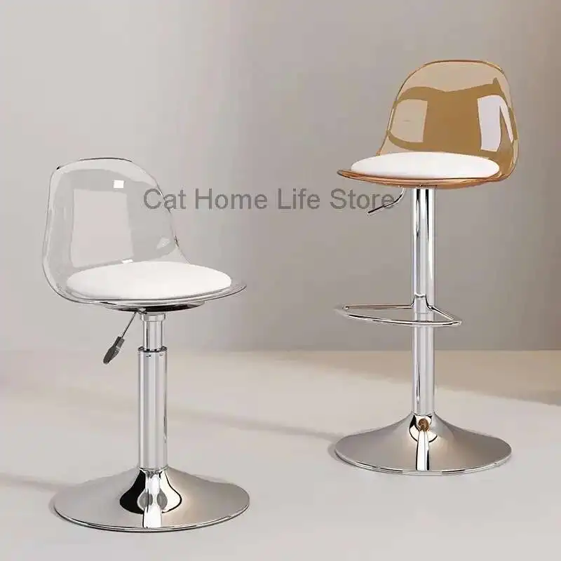 Nordic Adjustable Height Bar Chairs Acrylic Transparent Creative Fashion Bar Stools Relax Cute Restaurante Muebles Furniture
Nordic Adjustable Height Bar Chairs Acrylic Transparent Creative Fashion Bar Stools Relax Cute Restaurante Muebles Furniture