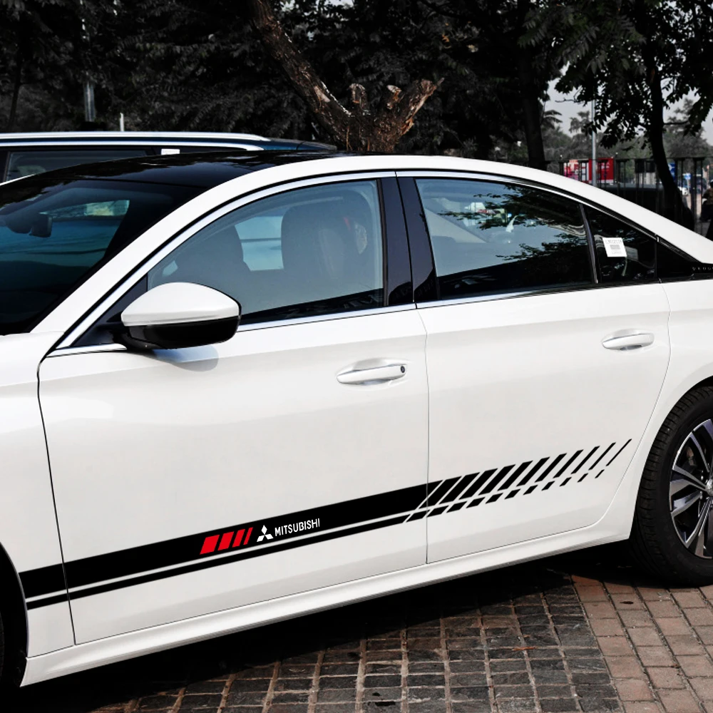 Car Door Side Sticker Racing Sport Stripes Styling Vinyl Film Decor Decals Car Accessories For Mitsubishi Ralliart Lancer Pajero
Car Door Side Sticker Racing Sport Stripes Styling Vinyl Film Decor Decals Car Accessories For Mitsubishi Ralliart Lancer Pajero