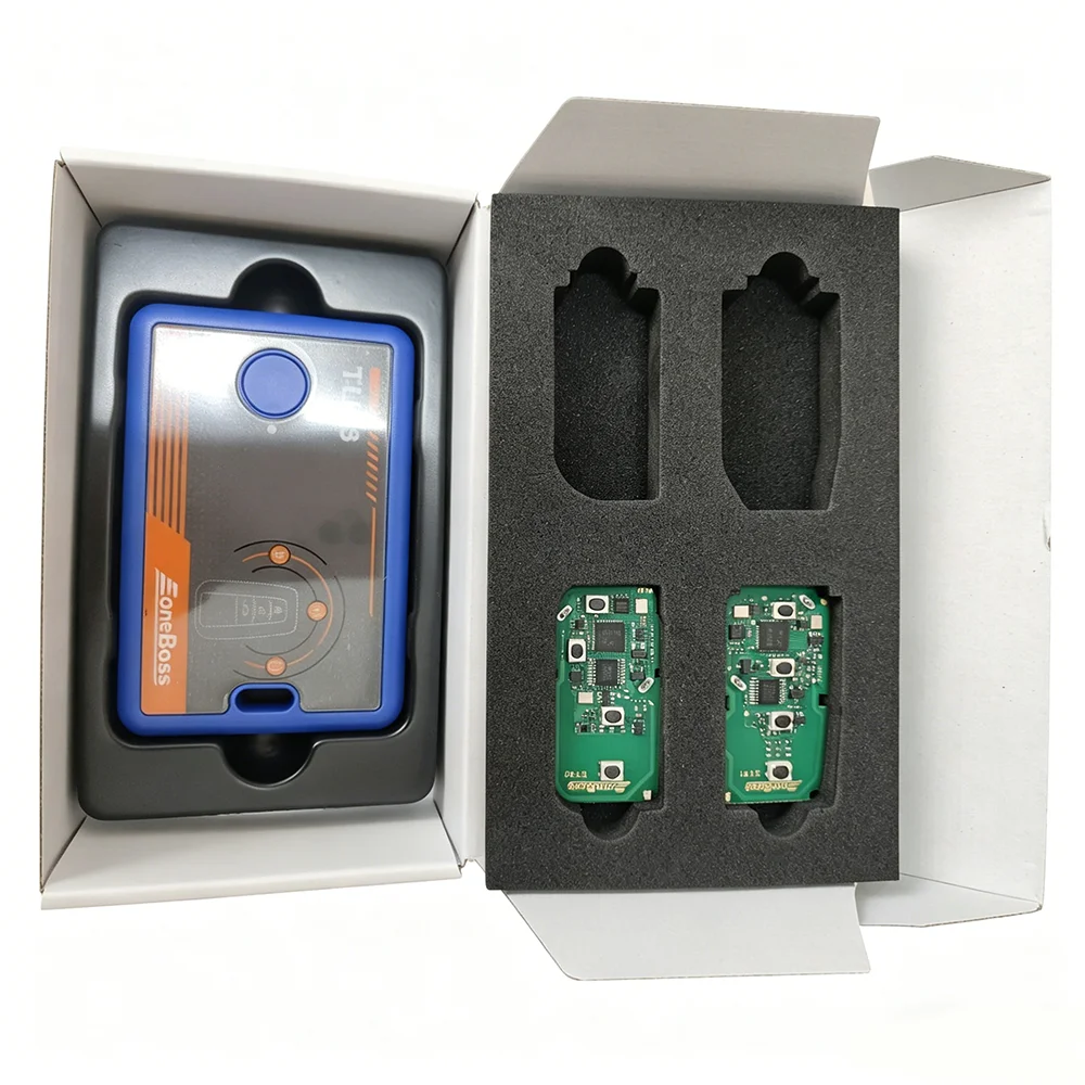 EONEBOSS TLK3 Kit key Generator for Reading Original Car Key Information Identify Vehicle brand/ Chip type Key Programming Tool
EONEBOSS TLK3 Kit key Generator for Reading Original Car Key Information Identify Vehicle brand/ Chip type Key Programming Tool