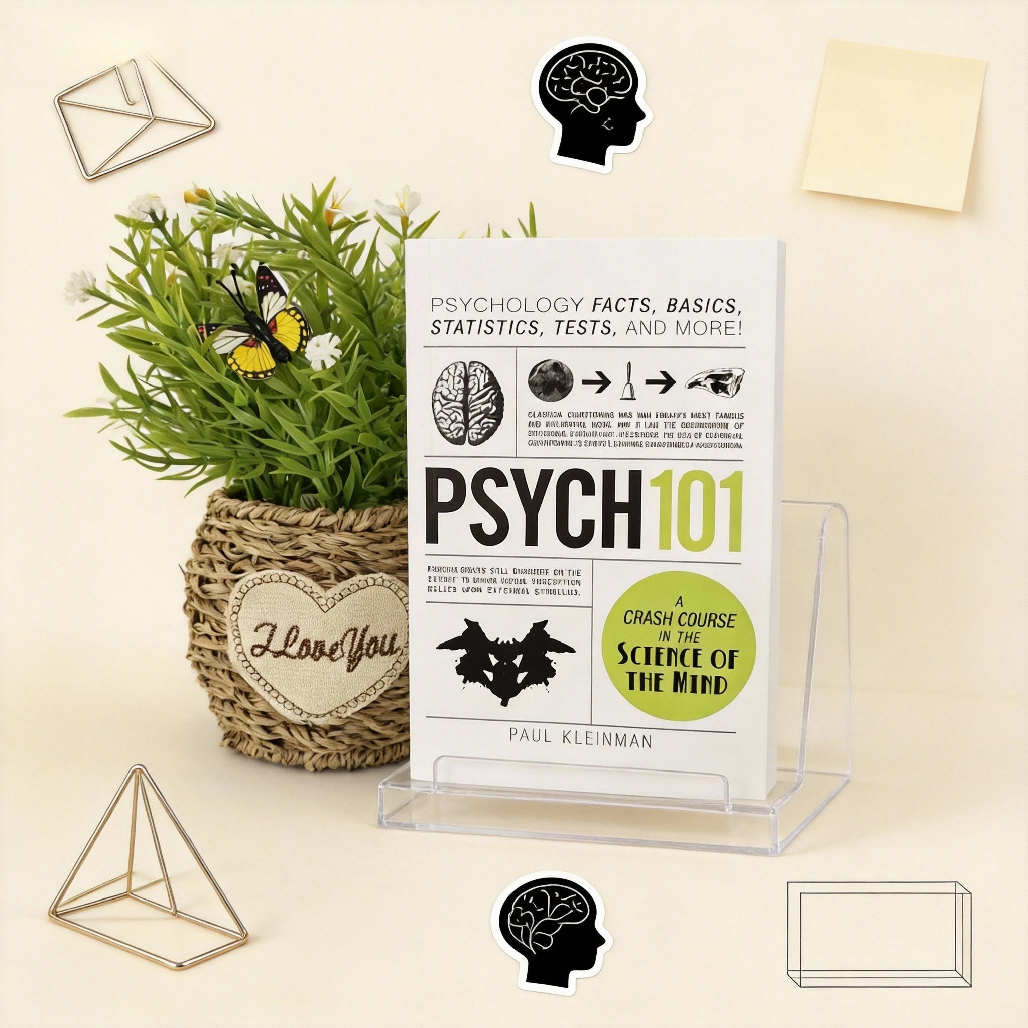 Psych 101 By Paul Kleinman - Psychology Basics & Crash Course Book for Beginners & Students
Psych 101 By Paul Kleinman - Psychology Basics & Crash Course Book for Beginners & Students